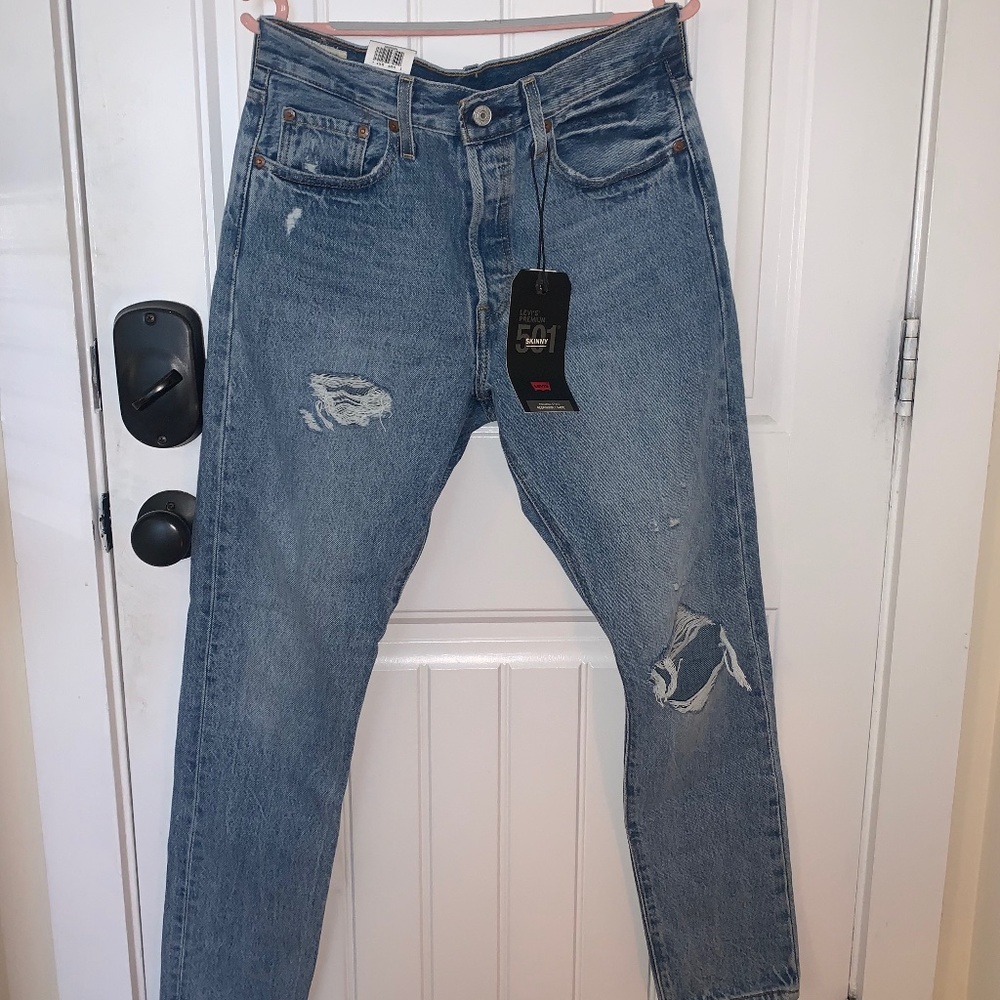Levi's skinny jeans 501